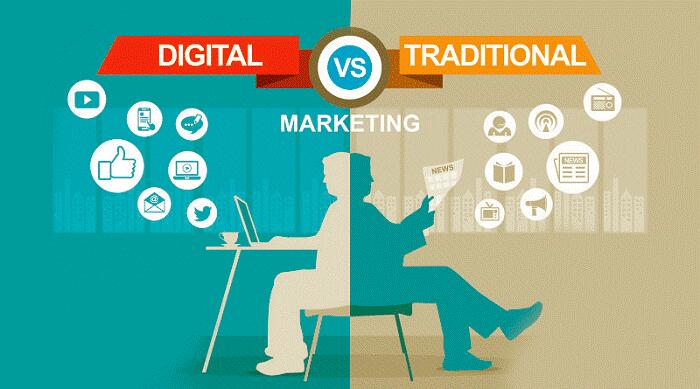 Digital-marketing vs. Traditional Marketing