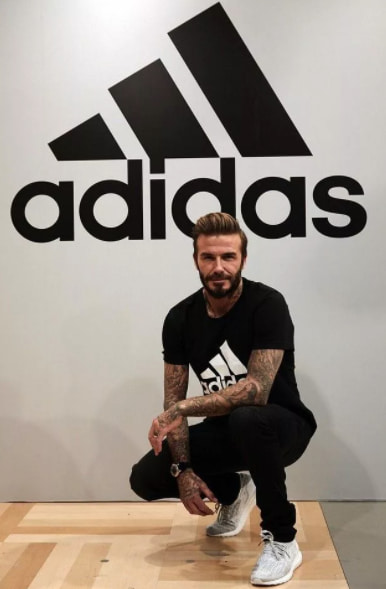 Дэвид Бекхем — амбасадор Adidas