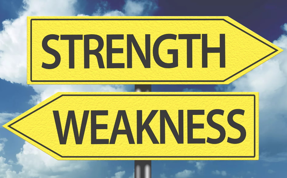 strengths и weaknesses