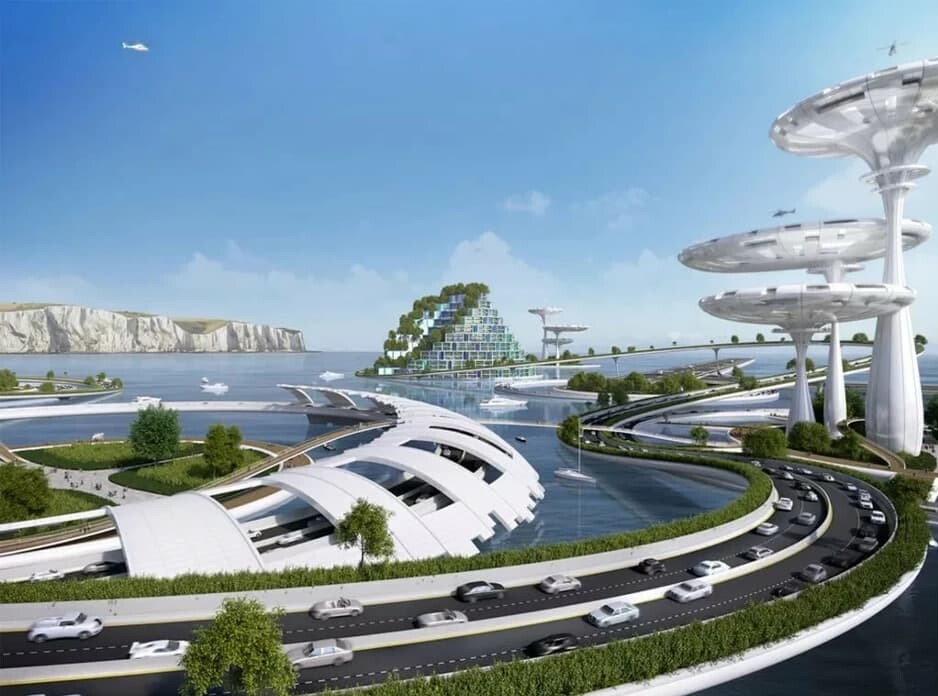3D-визуализация города будущего