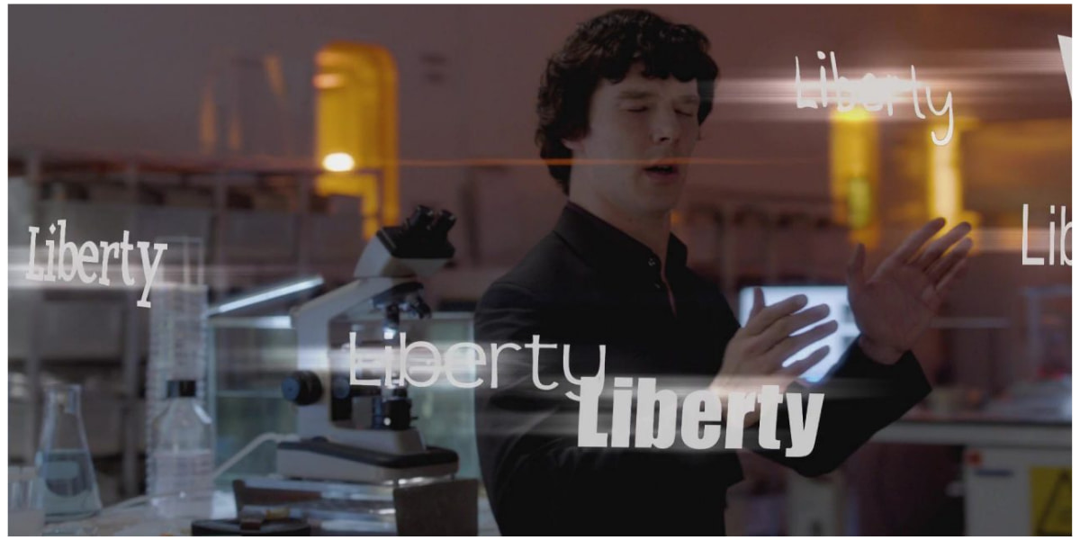 Кадр из британского сериала «Шерлок»