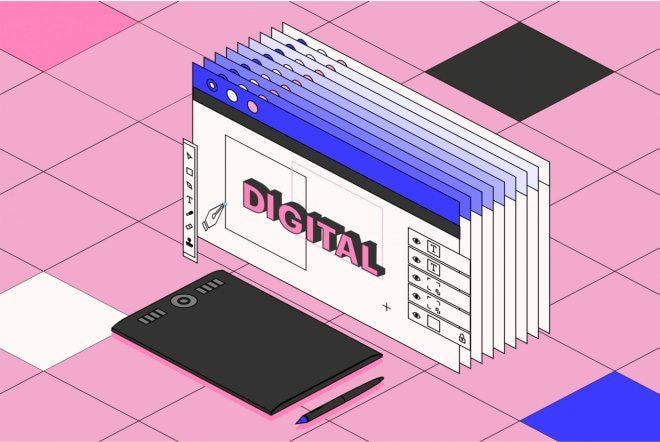 Курс «Дизайнер на фрилансе в Digital» от Skillbox