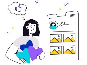 Курс «Создаем визуальный контент для соцсетей» от TeachLine