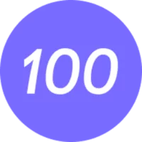 Логотип 100балльный репетитор