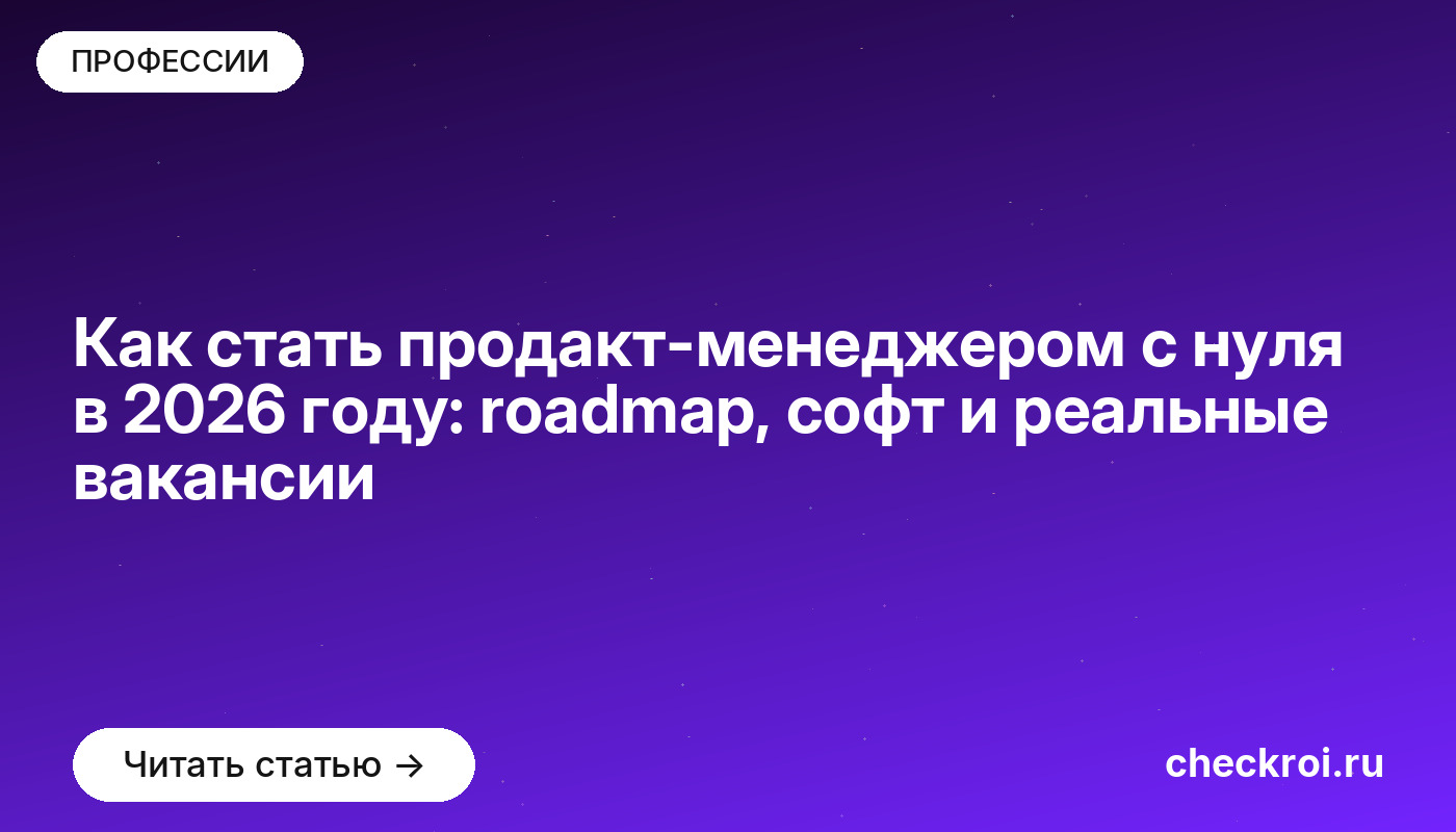 Как стать продакт-менеджером с нуля в [current_year] году: roadmap, софт и реальные вакансии
