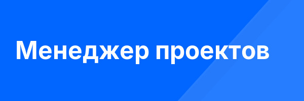 Менеджер проектов