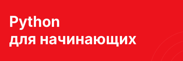 Python для начинающих