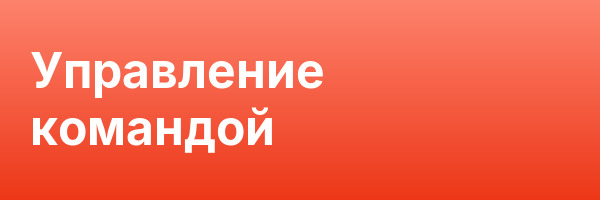Управление командой