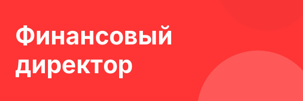 Финансовый директор