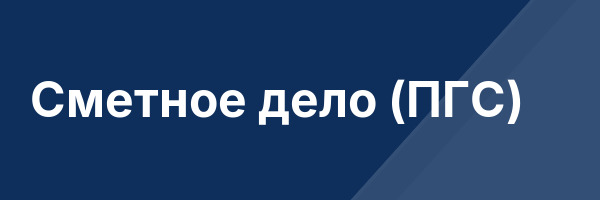 Сметное дело (ПГС)