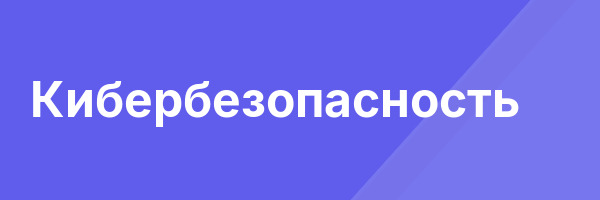 Кибербезопасность