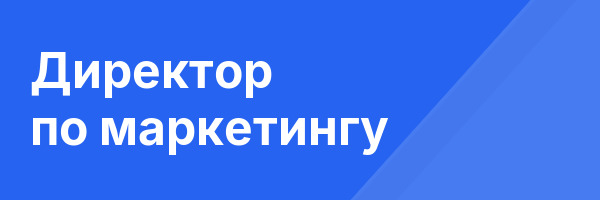 Директор по маркетингу