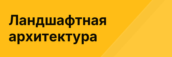 Ландшафтная архитектура