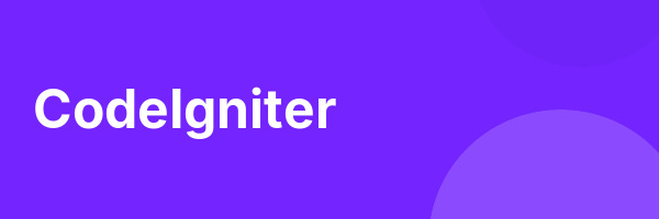 CodeIgniter