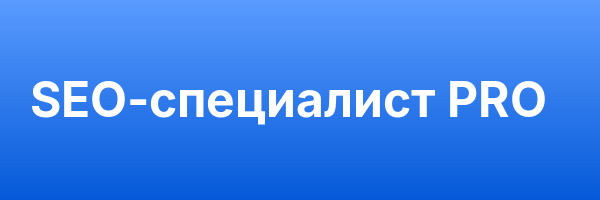 SEO-специалист PRO