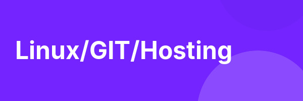 Linux/GIT/Hosting