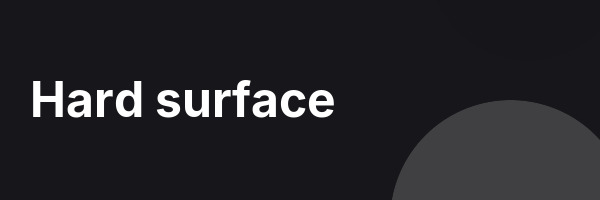 Hard surface