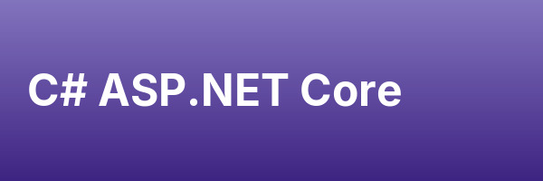 C# ASP.NET Core