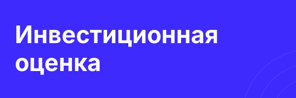 Инвестиционная оценка