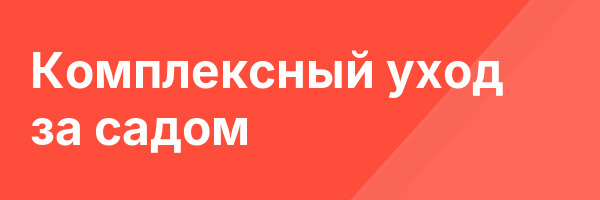 Комплексный уход за садом