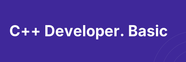 C++ Developer. Basic