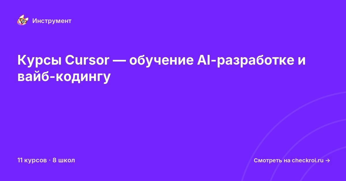 Курсы по Cursor